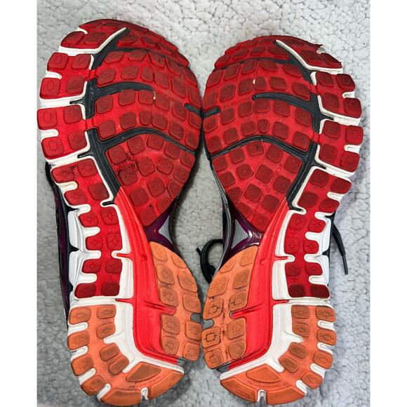 Brooks GTS 17 Running Shoe grey and pink - size 8 - L2 - Picture 9 of 10